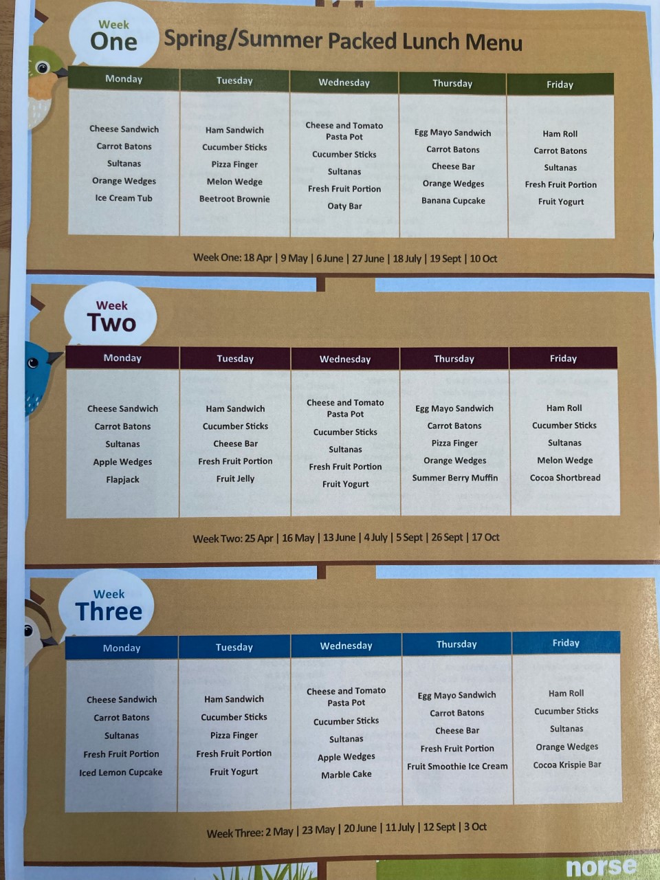 menu 2 menu 2