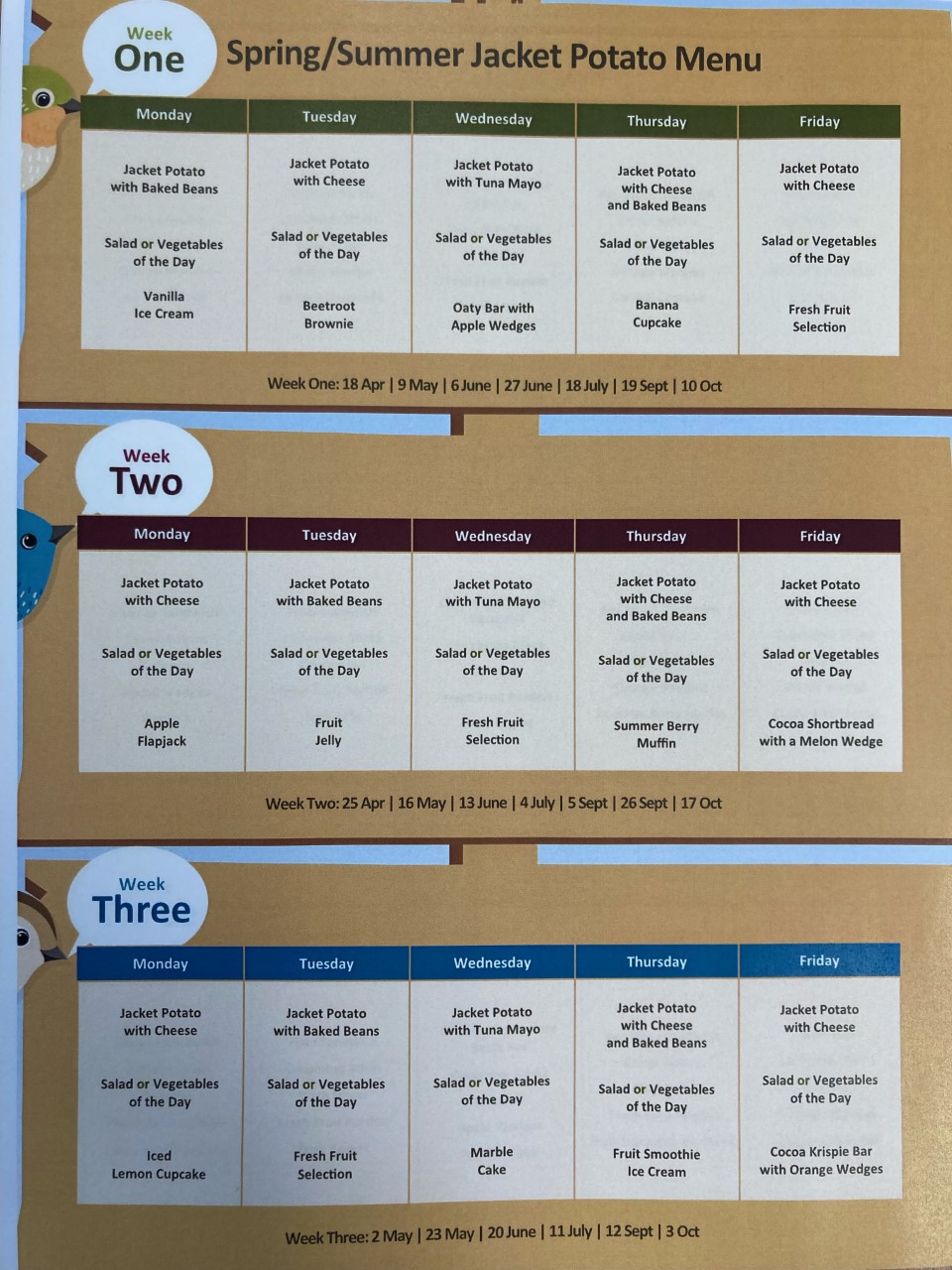 menu 3 menu 3
