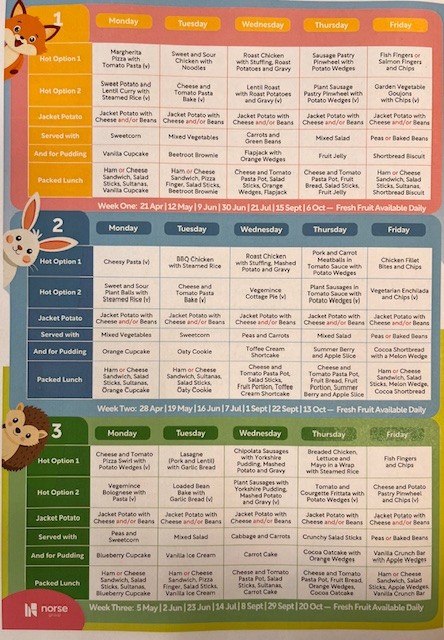 Norse menu spring and summer Norse menu spring and summer